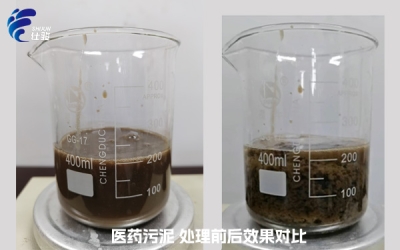 醫藥污泥處理中的污泥增效劑應用-青島仕駿